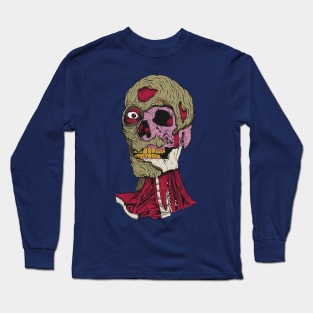 Rotting Zombie Man Long Sleeve T-Shirt